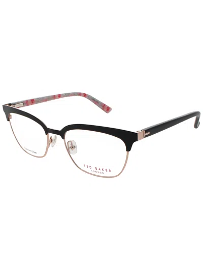 Ted Baker B246 /plastic Eyeglasses In Blk - Black - Demo