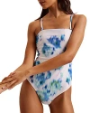 TED BAKER BANDEAU ONE PIECE SWIMSUIT
