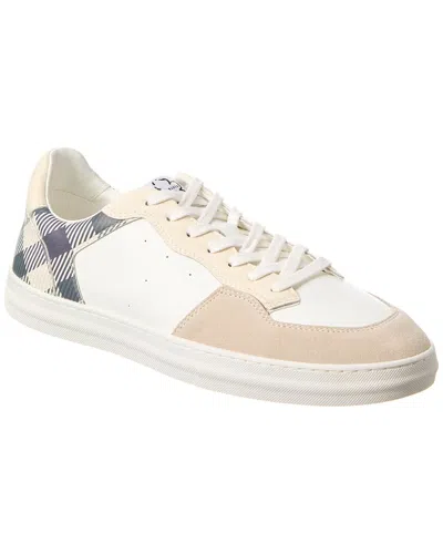 Ted Baker Barkerg Leather & Suede Sneaker In White