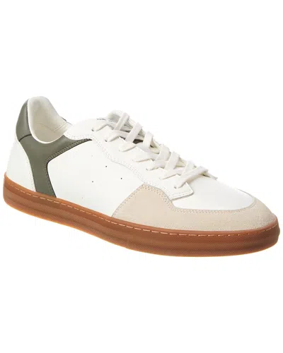 Ted Baker Barkerl Leather & Suede Sneaker In Green