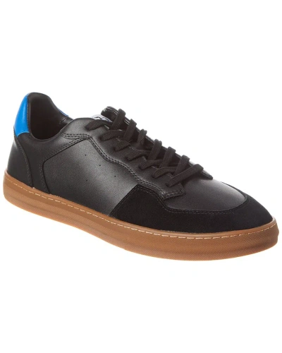 Ted Baker Barkerl Leather & Suede Sneaker In Black