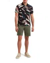 Ted Baker Barnham Core Chino 9 Shorts In Green