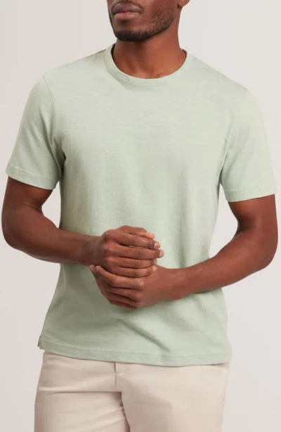 Ted Baker Bartol Cotton & Linen T-shirt In Green