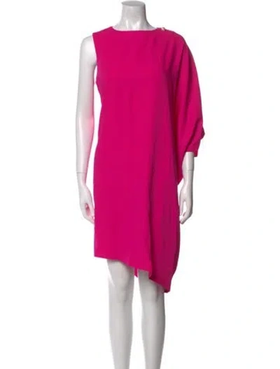 Pre-owned Ted Baker Bateau Neckline Mini Dress W/ Tags In Pink