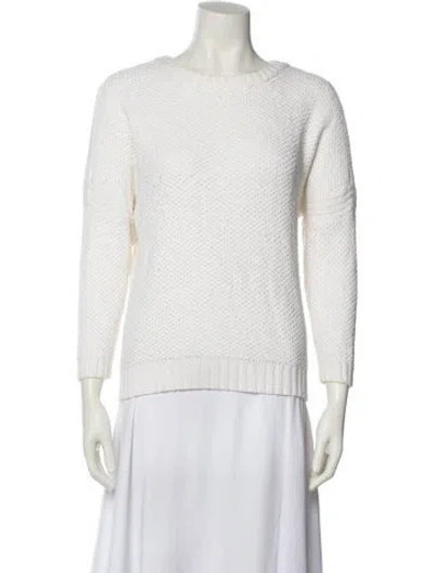 Pre-owned Ted Baker Bateau Neckline Sweater In Neutral