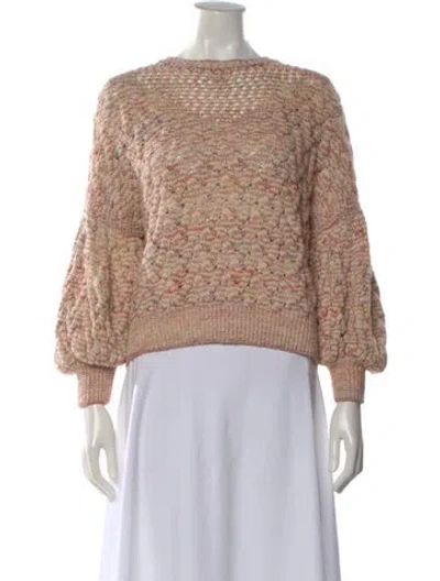 Pre-owned Ted Baker Bateau Neckline Sweater In Pink