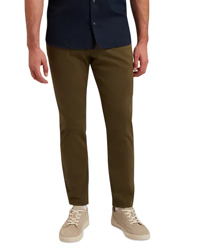 Ted Baker Batford Core Chino Pants In Green