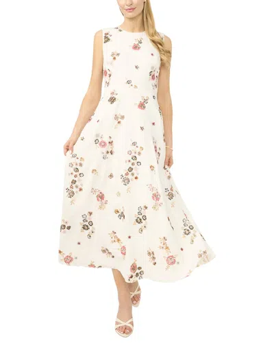 Ted Baker Bella Midi Dress In White