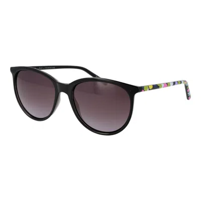 Ted Baker Black Acetate Sunglasses