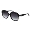 Ted Baker Black Acetate Sunglasses In Black