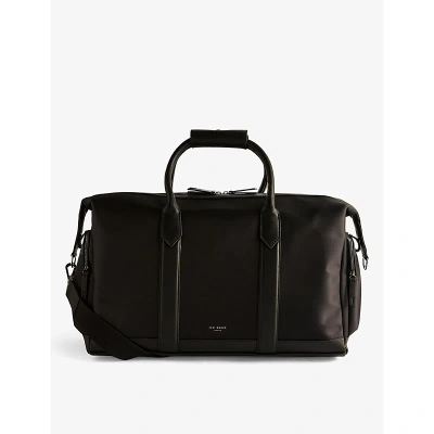 Ted Baker Black Hedley Nylon Holdall Bag