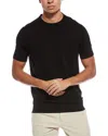 Ted Baker Blue Multi Modern Crewneck T-shirt In Black