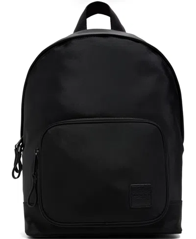 Ted Baker Black Textile Backpack In Open Black