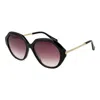 Ted Baker Black Women Sunglasses In Brown