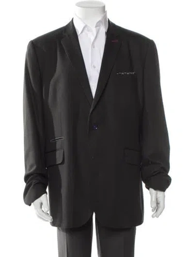 Pre-owned Ted Baker Blazer In Black