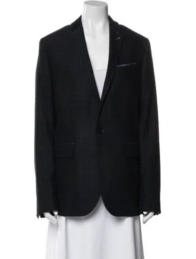 Pre-owned Ted Baker Blazer In Black