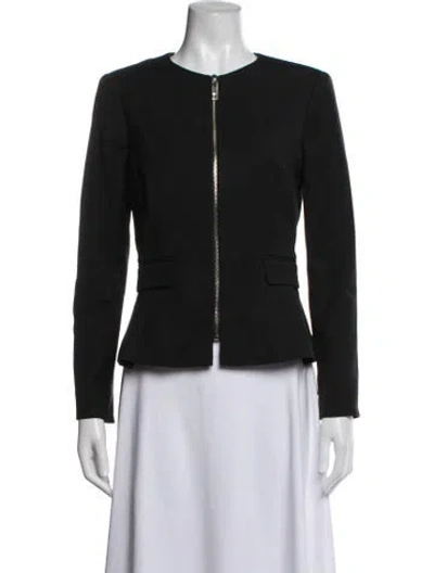 Pre-owned Ted Baker Blazer In Black