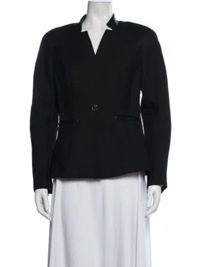 Pre-owned Ted Baker Blazer In Black