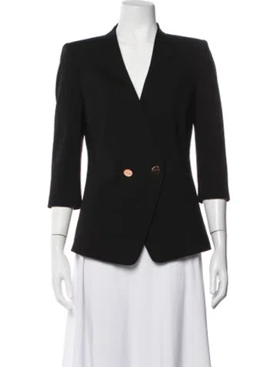 Pre-owned Ted Baker Blazer In Black