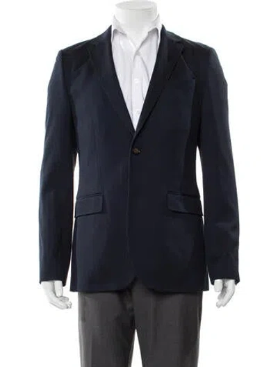 Pre-owned Ted Baker Blazer In Blue