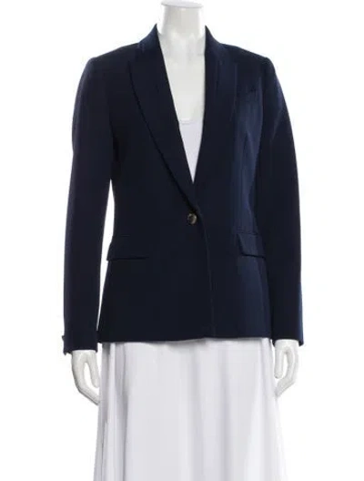 Pre-owned Ted Baker Blazer In Blue