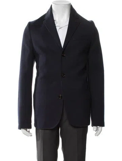 Pre-owned Ted Baker Blazer In Blue