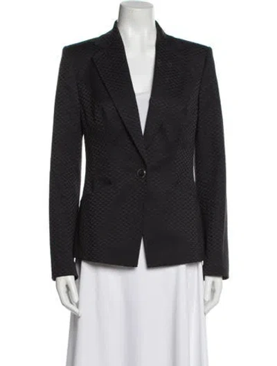 Pre-owned Ted Baker Blazer In Blue