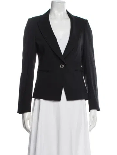 Pre-owned Ted Baker Blazer In Blue
