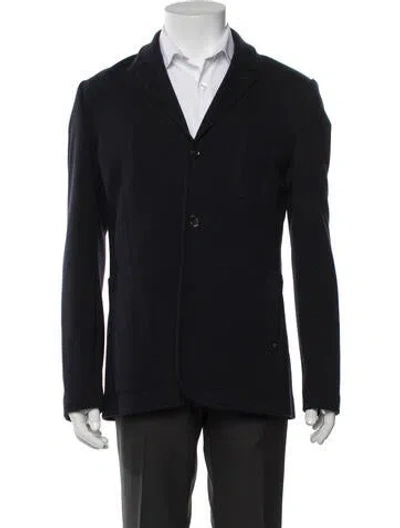 Pre-owned Ted Baker Blazer In Blue