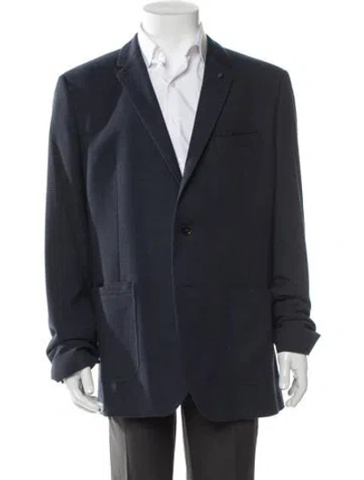 Pre-owned Ted Baker Blazer In Gray