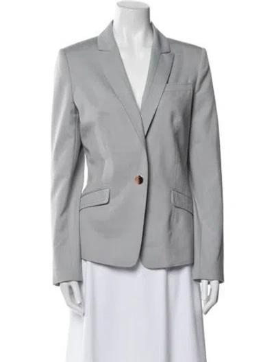 Pre-owned Ted Baker Blazer In Gray