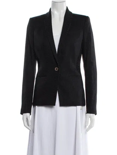 Pre-owned Ted Baker Blazer In Gray