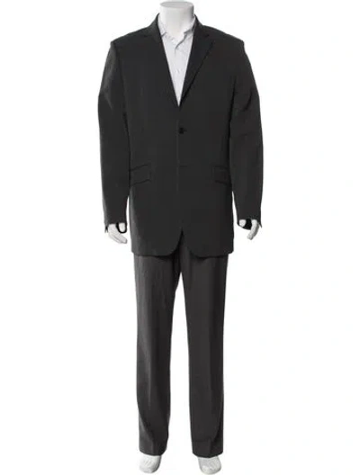 Pre-owned Ted Baker Blazer In Gray