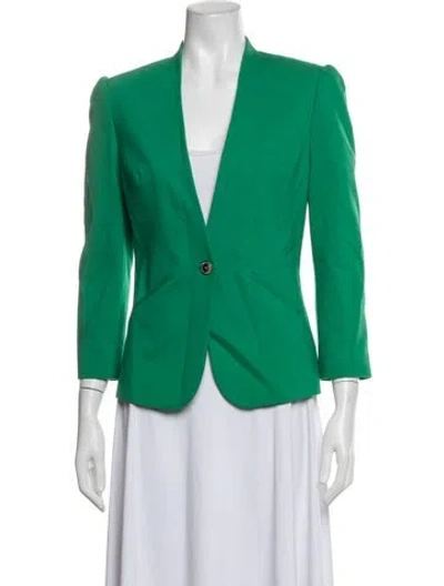 Pre-owned Ted Baker Blazer In Green
