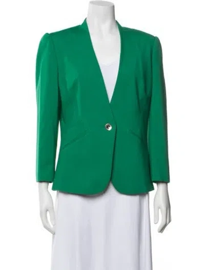 Pre-owned Ted Baker Blazer In Green