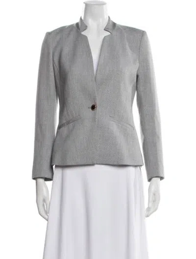 Pre-owned Ted Baker Blazer In Grey