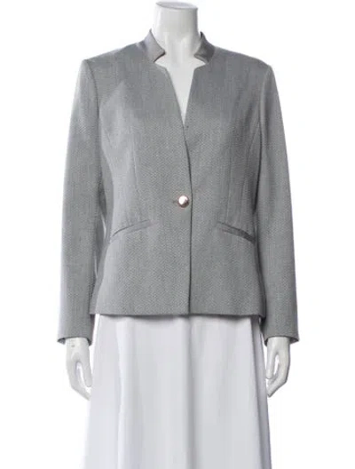 Pre-owned Ted Baker Blazer In Grey
