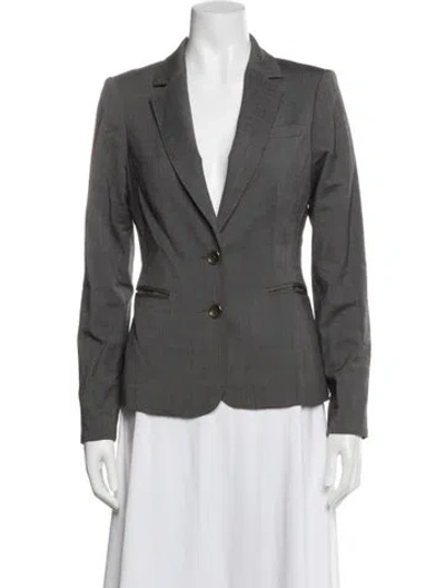 Pre-owned Ted Baker Blazer In Grey