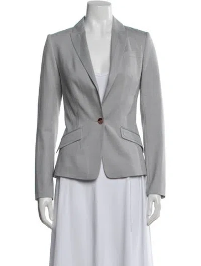 Pre-owned Ted Baker Blazer In Grey
