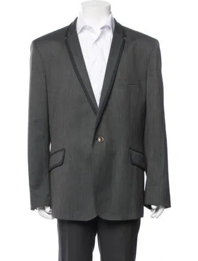 Pre-owned Ted Baker Blazer In Grey