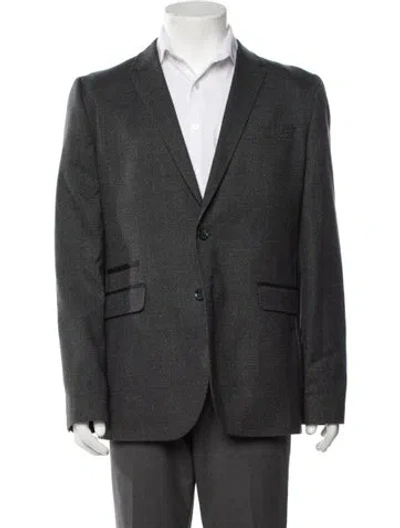 Pre-owned Ted Baker Blazer In Grey