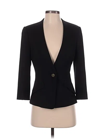Pre-owned Ted Baker Blazer Jacket In Black