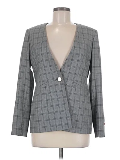 Pre-owned Ted Baker Blazer Jacket In Gray