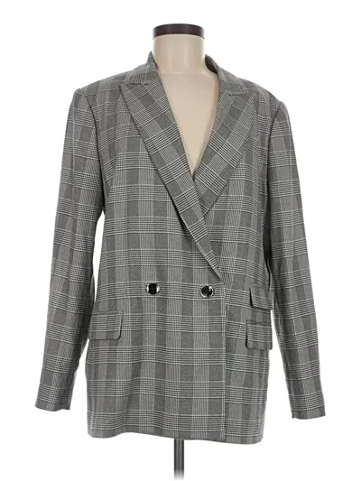Pre-owned Ted Baker Blazer Jacket In Gray