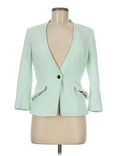 Pre-owned Ted Baker Blazer Jacket In Green