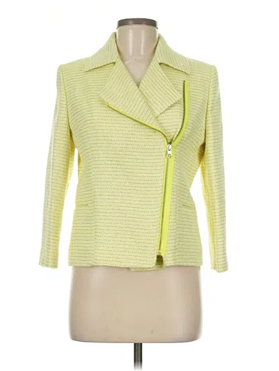 Pre-owned Ted Baker Blazer Jacket In Yellow