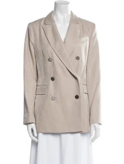 Pre-owned Ted Baker Blazer In Neutral