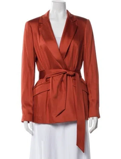 Pre-owned Ted Baker Blazer In Orange