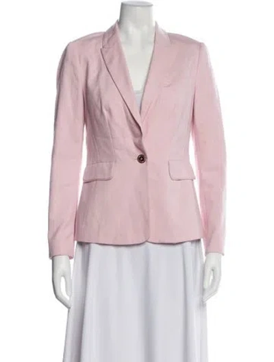 Pre-owned Ted Baker Blazer In Pink