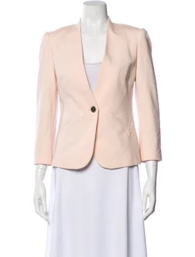 Pre-owned Ted Baker Blazer In Pink